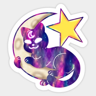 Space Cat Sticker